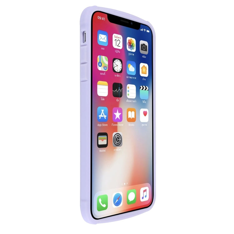 Candy-Colored TPU Transparent Shockproof Case, For iPhone XR