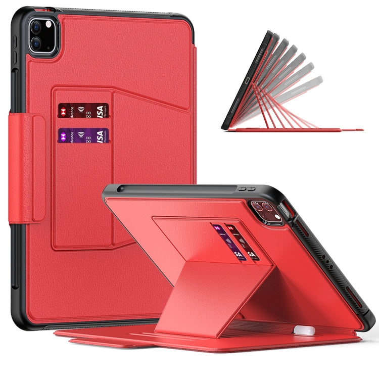 Smart B Magnetic Horizontal Flip Leather Case with 7-speed Bracket & Card Slots & Pen Slot & Sleep / Wake-up Function