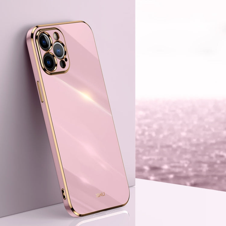XINLI Straight Edge 6D Electroplate TPU Phone Case, Series 1