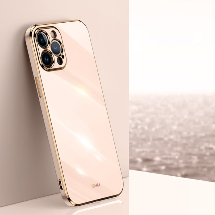 XINLI Straight Edge 6D Electroplate TPU Phone Case, Series 1