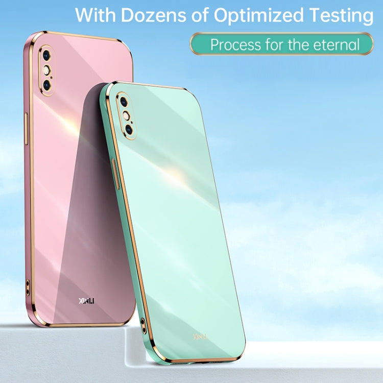 XINLI Straight Edge 6D Electroplate TPU Phone Case, Series 1