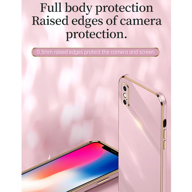 XINLI Straight Edge 6D Electroplate TPU Phone Case, Series 1