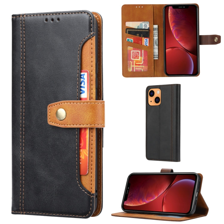 Calf Texture Double Fold Clasp Horizontal Flip Leather Case with Photo Frame & Holder & Card Slots & Wallet