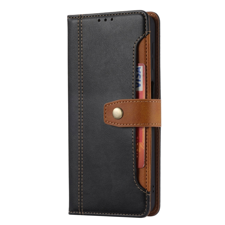 Calf Texture Double Fold Clasp Horizontal Flip Leather Case with Photo Frame & Holder & Card Slots & Wallet