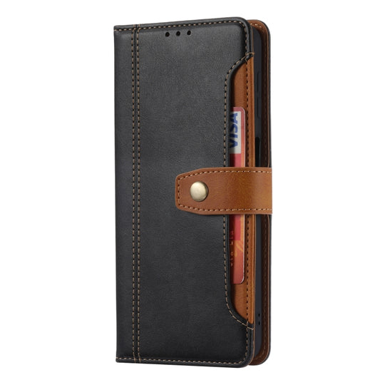 Double fold design showcasing card slots and wallet compartments on leather case
