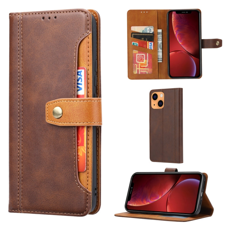 Calf Texture Double Fold Clasp Horizontal Flip Leather Case with Photo Frame & Holder & Card Slots & Wallet