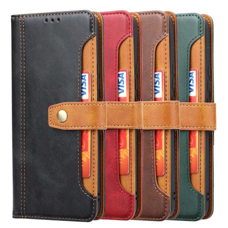 Calf Texture Double Fold Clasp Horizontal Flip Leather Case with Photo Frame & Holder & Card Slots & Wallet
