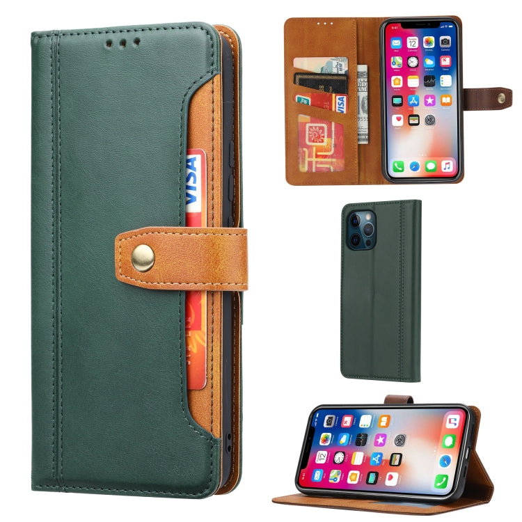 Calf Texture Double Fold Clasp Horizontal Flip Leather Case with Photo Frame & Holder & Card Slots & Wallet