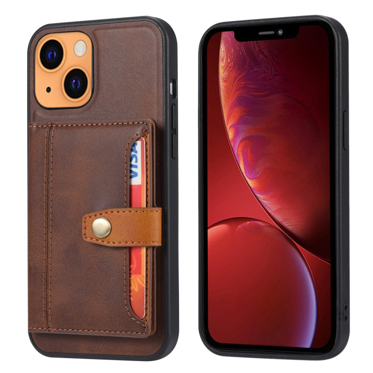 Calfskin Color Matching Shockproof TPU + PU Case with Holder & Card Slot