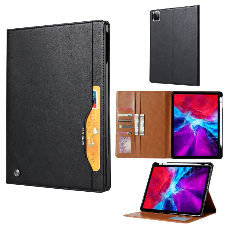 Knead Skin Texture Horizontal Flip Leather Case with Photo Frame & Holder & Card Slots & Wallet, For iPad Air 13 2024 / iPad Pro 12.9 2022 / 2021 / 2010