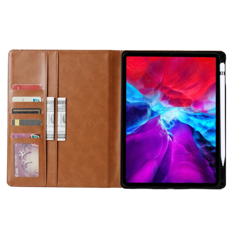 Knead Skin Texture Horizontal Flip Leather Case with Photo Frame & Holder & Card Slots & Wallet, For iPad Air 13 2024 / iPad Pro 12.9 2022 / 2021 / 2010