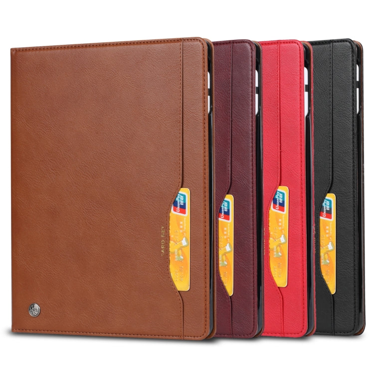 Knead Skin Texture Horizontal Flip Leather Case with Photo Frame & Holder & Card Slots & Wallet, For iPad Air 13 2024 / iPad Pro 12.9 2022 / 2021 / 2010