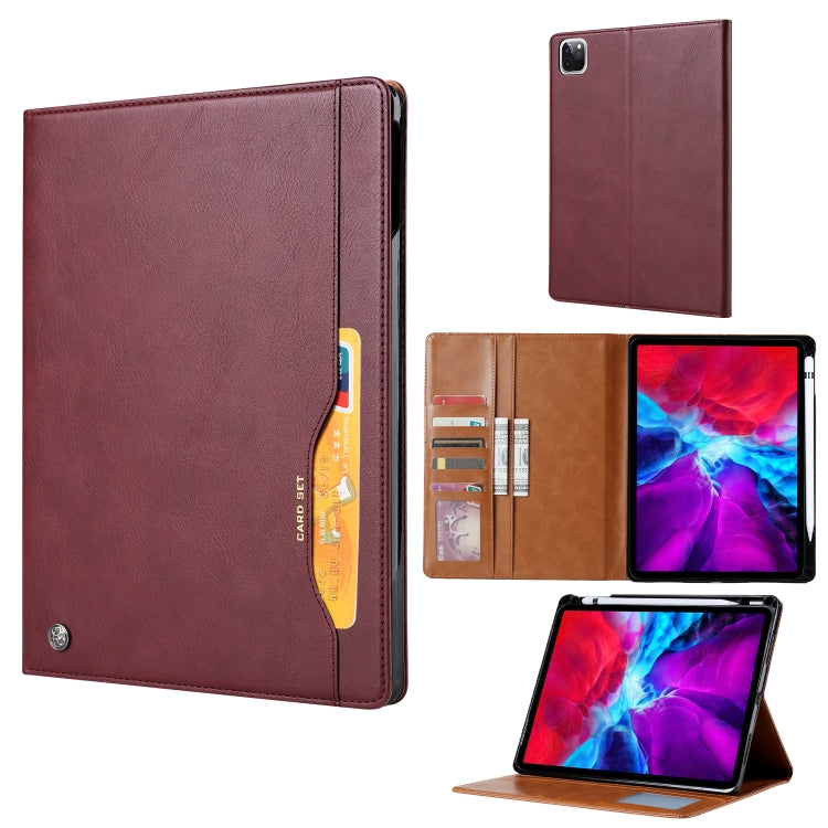 Knead Skin Texture Horizontal Flip Leather Case with Photo Frame & Holder & Card Slots & Wallet, For iPad Air 13 2024 / iPad Pro 12.9 2022 / 2021 / 2010