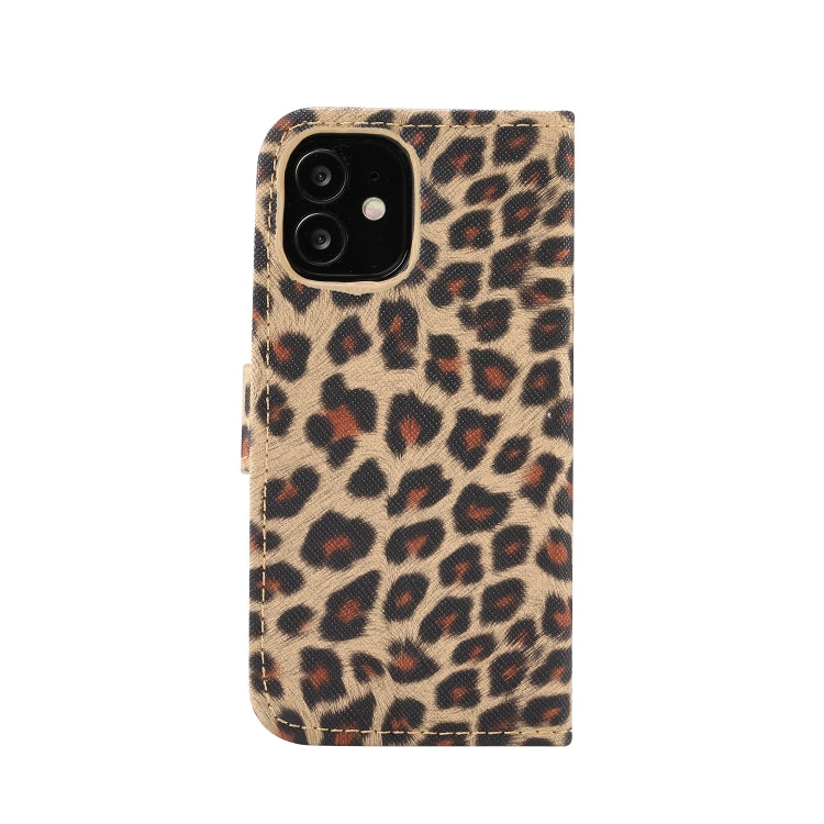Leopard Pattern Horizontal Flip PC + PU Leather Case with Holder & Card Slots & Wallet