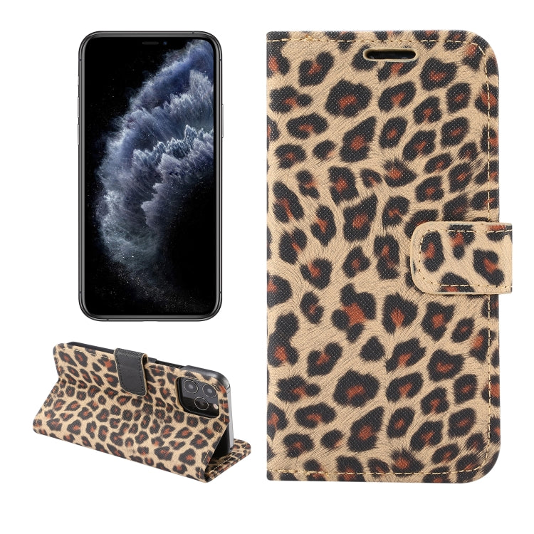 Leopard Pattern Horizontal Flip PC + PU Leather Case with Holder & Card Slots & Wallet