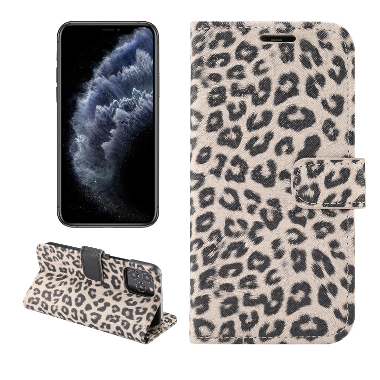 Leopard Pattern Horizontal Flip PC + PU Leather Case with Holder & Card Slots & Wallet, For iPhone 13 mini, For iPhone 13, For iPhone 13 Pro