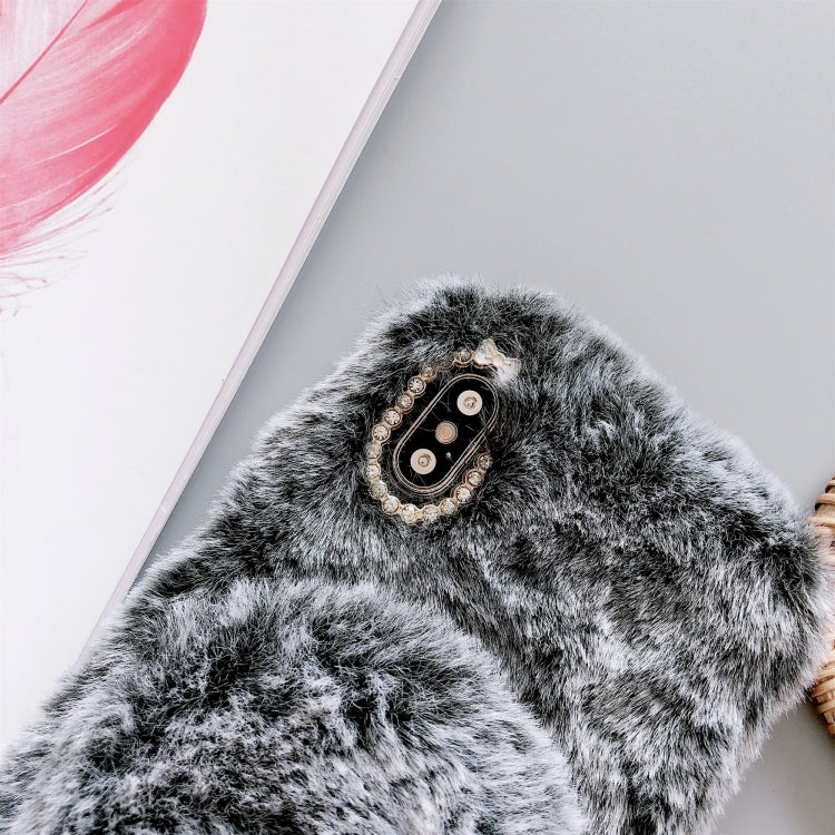 Plush Phone Protect Case with Mirror, For iPhone XS Max