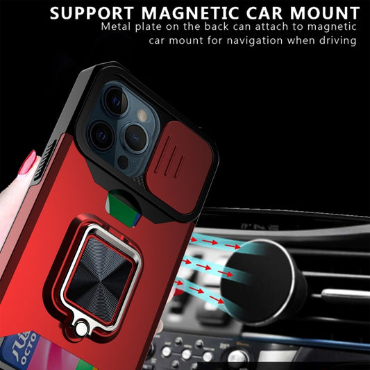 Card slot detail on iPhone 13 Pro Max shockproof case design