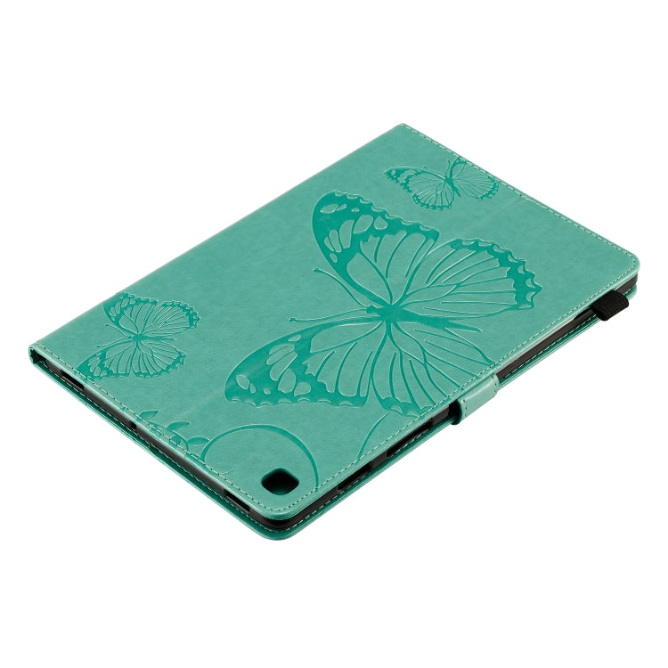 Pressed Printing Butterfly Pattern Horizontal Flip PU Leather Case with Holder & Card Slots & Wallet & Pen Slot, For iPad 10.2 / Pro 10.5 / Air  2019, For iPad Mini 2019 & 4 & 3 & 2 & 1, For Galaxy Tab A 8.0 & S Pen (2019)                              ...