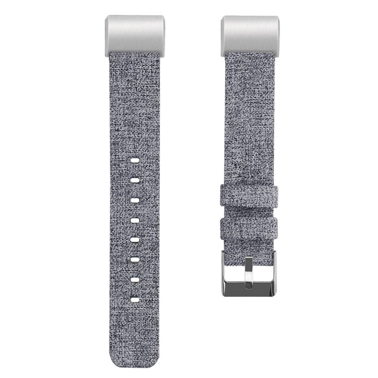 For FITBIT Charge 2 Smart Watch Canvas Wrist Strap Watchband, S