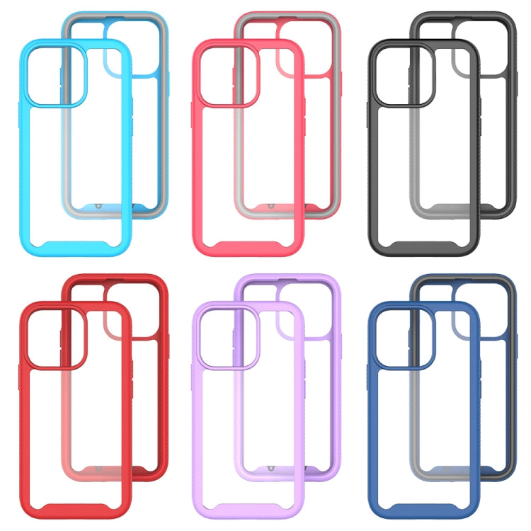 Starry Sky Solid Color Series Shockproof PC + TPU Protective Case