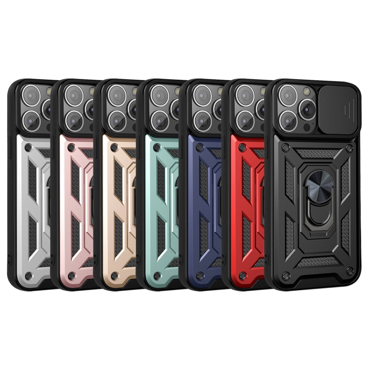 Sliding Camera Cover Design TPU+PC Protective Case, For iPhone 13 Pro Max
