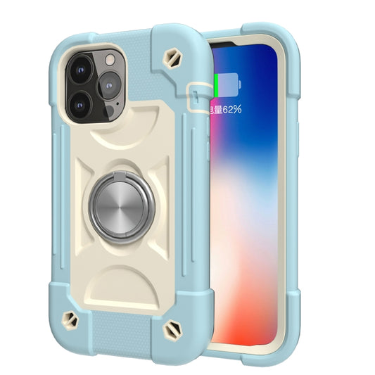 iPhone 13 Pro Max case side view showing reinforced corner protection and dual-ring design