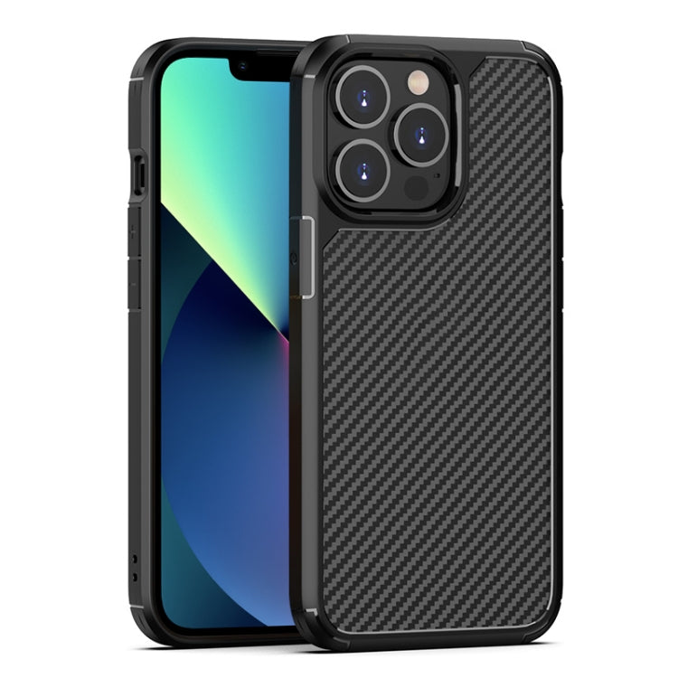Pioneer Carbon Fiber Texture Shockproof TPU + PC Case