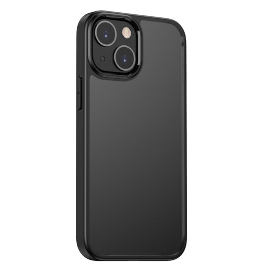 iPhone 13 Pro Max case transparent design showing device from front angle
