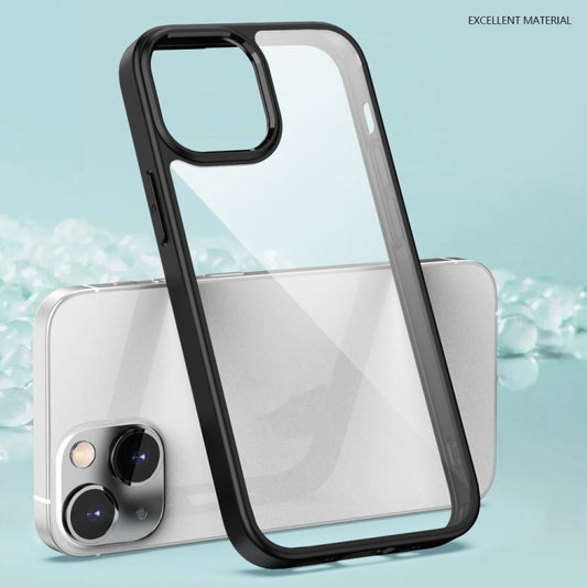 Clear case iPhone 13 Pro Max displaying premium acrylic and TPU construction