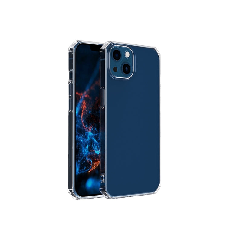 Straight Side Octagonal Transparent Shockproof TPU Protective Case, For iPhone 13 mini, For iPhone 13, For iPhone 13 Pro, For iPhone 13 Pro Max