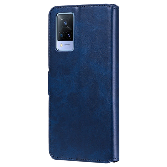 Premium leather wallet case for Pixel 6 with built-in stand and organized card compartments