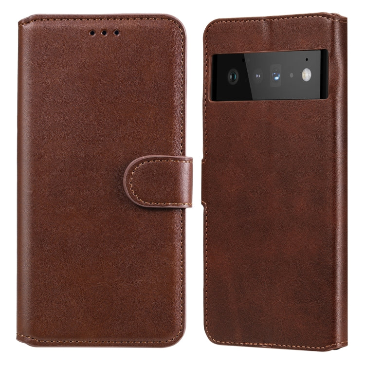 Classic Calf Texture PU + TPU Horizontal Flip Leather Case with Holder & Card Slots & Wallet, For Google Pixel 6 Pro, For Samsung Galaxy A03s 166mm, For OnePlus Nord CE 5G, For OnePlus N200 5G