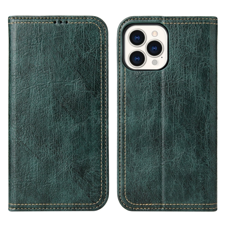 Fierre Shann Retro Tree Bark Texture PU Magnetic Horizontal Flip Leather Case with Holder & Card Slots & Wallet