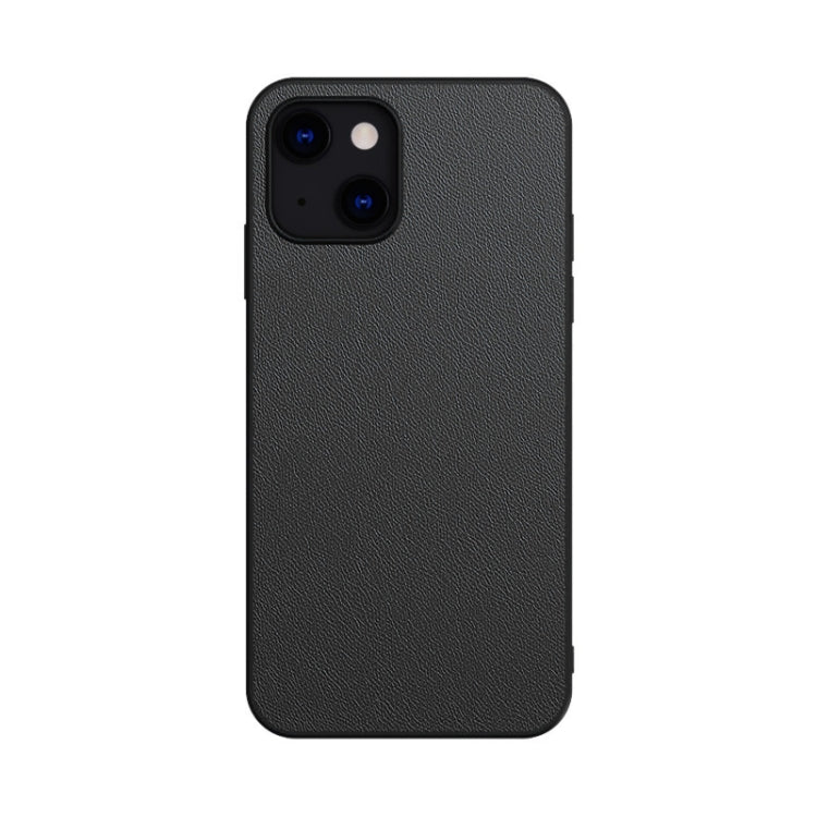 Pure Skin Leather Back Cover Shockproof Case, For iPhone 13 mini, For iPhone 13 Pro, For iPhone 13 Pro Max, For iPhone 13