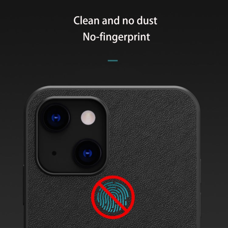 Pure Skin Leather Back Cover Shockproof Case