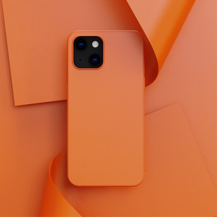 Pure Skin Leather Back Cover Shockproof Case