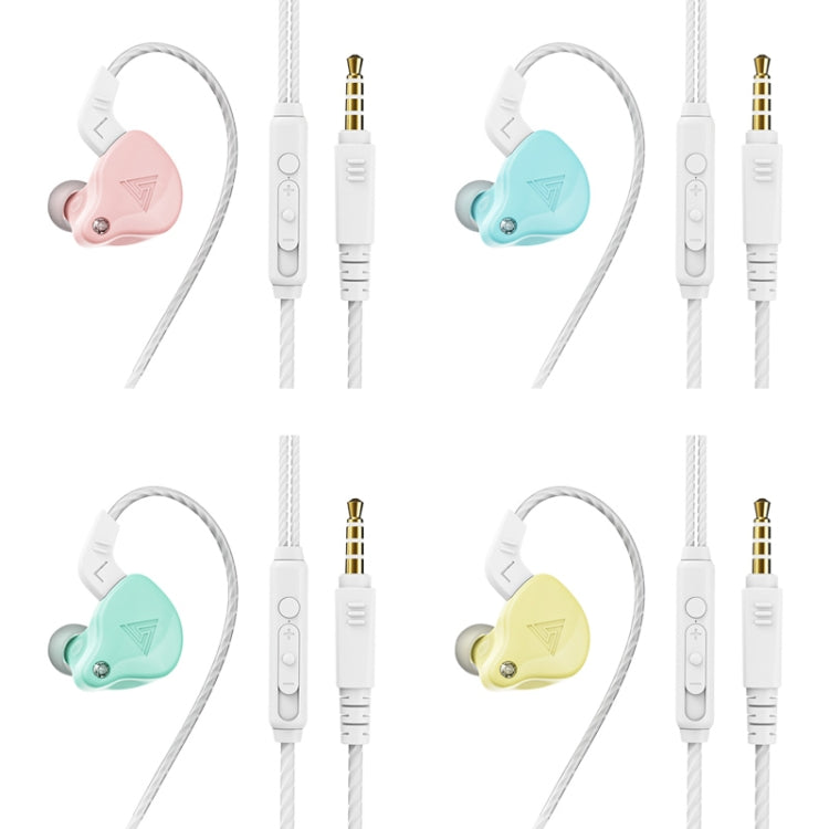 QKZ AK6-X 3.5mm In-Ear Wired Subwoofer Sports Earphone with Microphone, Cable Length: About 1.2m