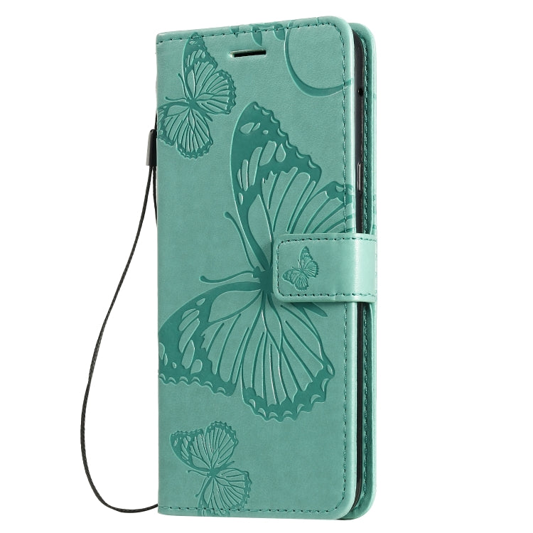 Pressed Printing Butterfly Pattern Horizontal Flip PU Leather Case with Holder & Card Slots & Wallet & Lanyard, For LG G8X, For Nokia 7.2, For Xiaomi Redmi 8A