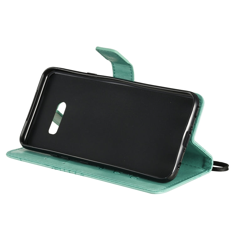 Pressed Printing Butterfly Pattern Horizontal Flip PU Leather Case with Holder & Card Slots & Wallet & Lanyard, For LG G8X, For Nokia 7.2, For Xiaomi Redmi 8A