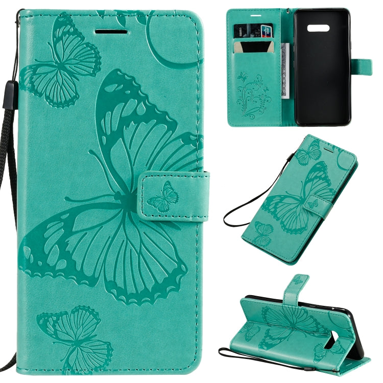 Pressed Printing Butterfly Pattern Horizontal Flip PU Leather Case with Holder & Card Slots & Wallet & Lanyard, For LG G8X, For Nokia 7.2, For Xiaomi Redmi 8A