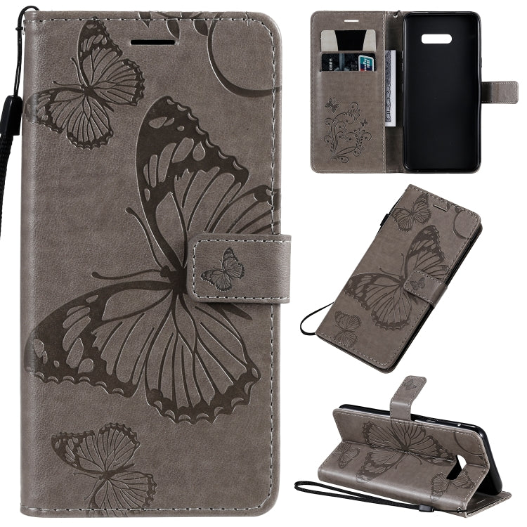 Pressed Printing Butterfly Pattern Horizontal Flip PU Leather Case with Holder & Card Slots & Wallet & Lanyard, For LG G8X, For Nokia 7.2, For Xiaomi Redmi 8A