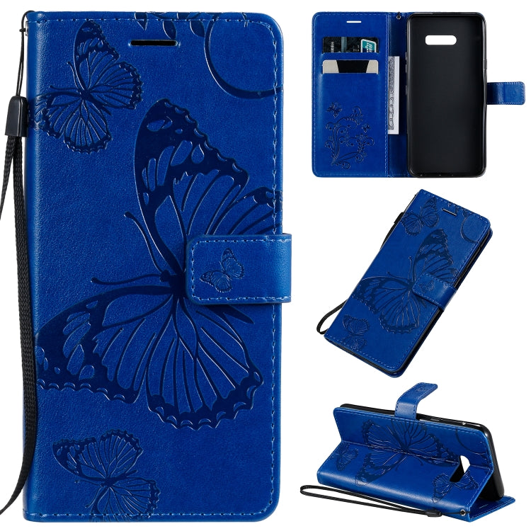 Pressed Printing Butterfly Pattern Horizontal Flip PU Leather Case with Holder & Card Slots & Wallet & Lanyard, For LG G8X, For Nokia 7.2, For Xiaomi Redmi 8A