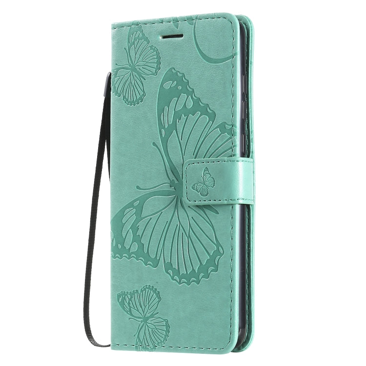 Pressed Printing Butterfly Pattern Horizontal Flip PU Leather Case with Holder & Card Slots & Wallet & Lanyard, For Xiaomi Mi 9 Pro