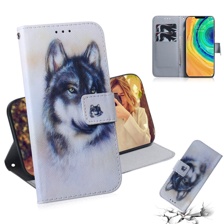 Coloured Drawing Pattern Horizontal Flip PU Leather Case with Holder & Card Slots & Wallet, For Huawei Mate 30 Pro, For Huawei Mate 30 Pro / 5G, For Huawei Mate 30 / 5G
