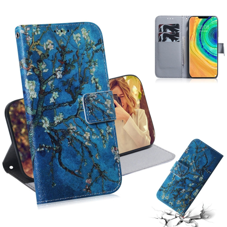 Coloured Drawing Pattern Horizontal Flip PU Leather Case with Holder & Card Slots & Wallet, For Huawei Mate 30 Pro, For Huawei Mate 30 Pro / 5G, For Huawei Mate 30 / 5G