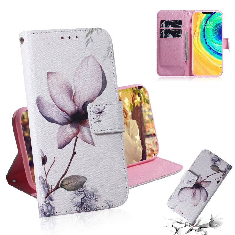 Coloured Drawing Pattern Horizontal Flip PU Leather Case with Holder & Card Slots & Wallet, For Huawei Mate 30 Pro, For Huawei Mate 30 Pro / 5G, For Huawei Mate 30 / 5G