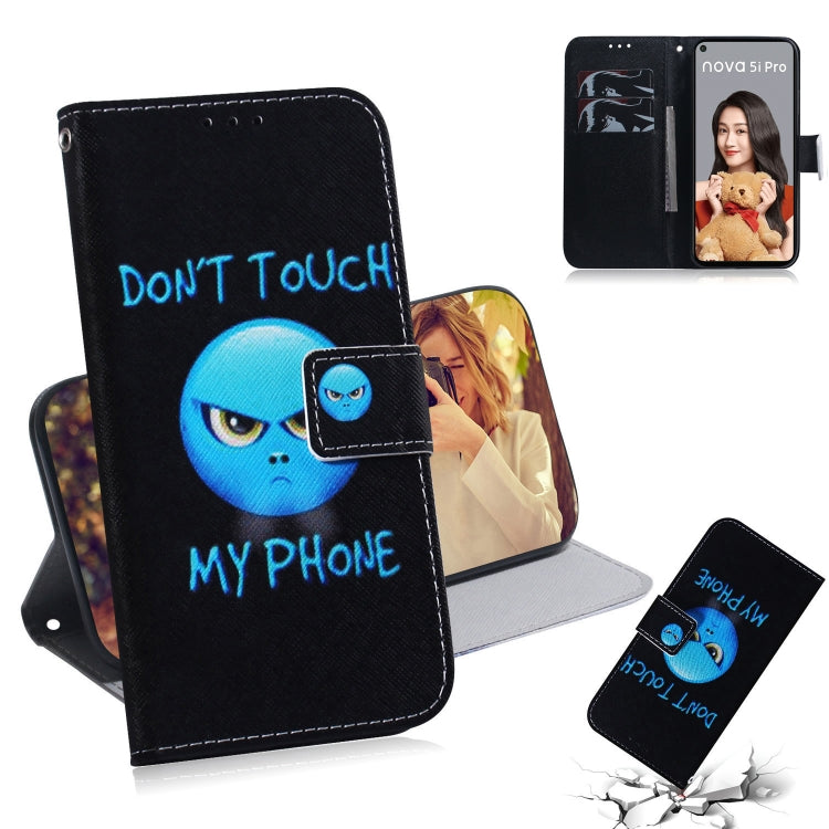 Coloured Drawing Pattern Horizontal Flip PU Leather Case with Holder & Card Slots & Wallet, For Huawei Nova 5i Pro/Mate 30 Lite, For Nokia 7.2
