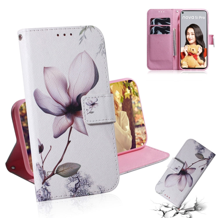 Coloured Drawing Pattern Horizontal Flip PU Leather Case with Holder & Card Slots & Wallet, For Huawei Nova 5i Pro/Mate 30 Lite, For Nokia 7.2