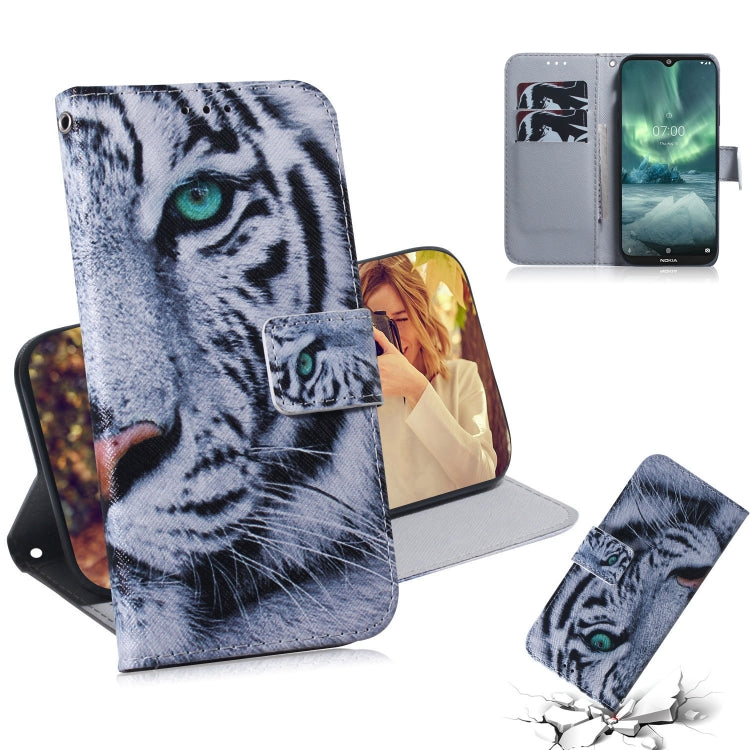 Coloured Drawing Pattern Horizontal Flip PU Leather Case with Holder & Card Slots & Wallet, For Huawei Nova 5i Pro/Mate 30 Lite, For Nokia 7.2